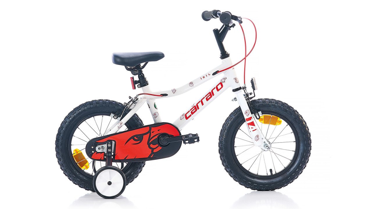 CARRARO RED EAGLE 14 JANT ÇOCUK BİSİKLETİ BEYAZ-KIRMIZI-GÜMÜŞ