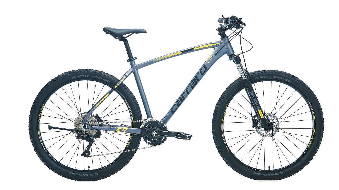 CARRARO DAYTONA 930 29 DAĞ BİSİKLETİ 480H 30-V HD MAT ANTRASİT-SİYAH-SARI