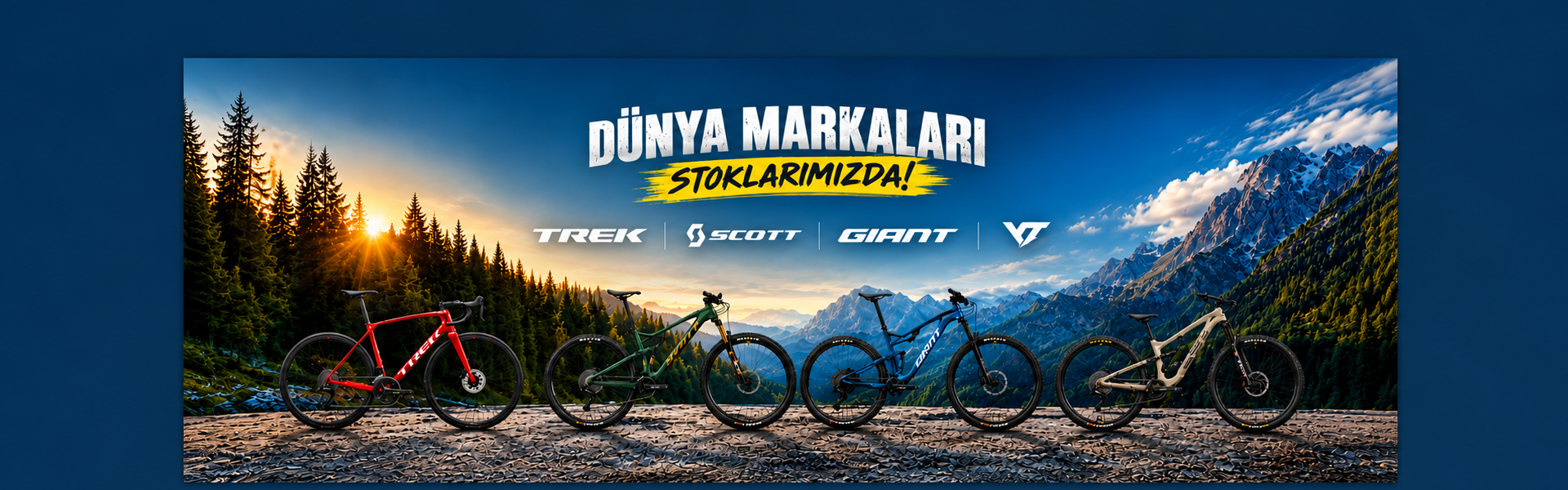 Trek Bisiklet Stoklarımızda