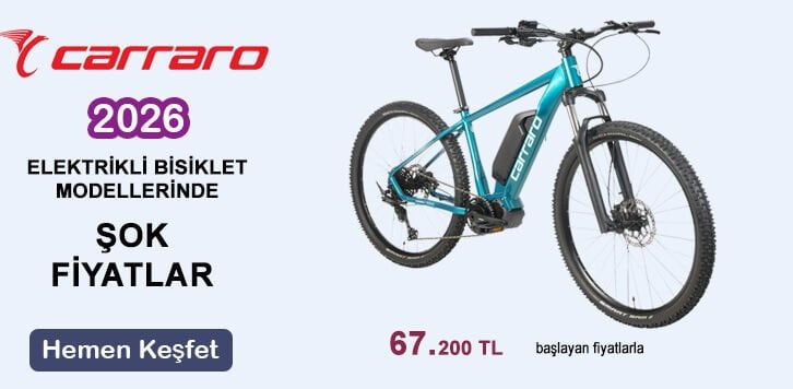 Carraro Elektrikli Bisiklet Modelleri