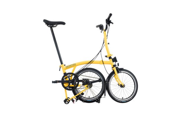 BROMPTON C LINE M12L KATLANIR BİSİKLET 12V  BUMBLEBEE SARI