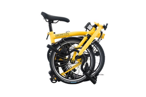 BROMPTON C LINE M12L KATLANIR BİSİKLET 12V  BUMBLEBEE SARI