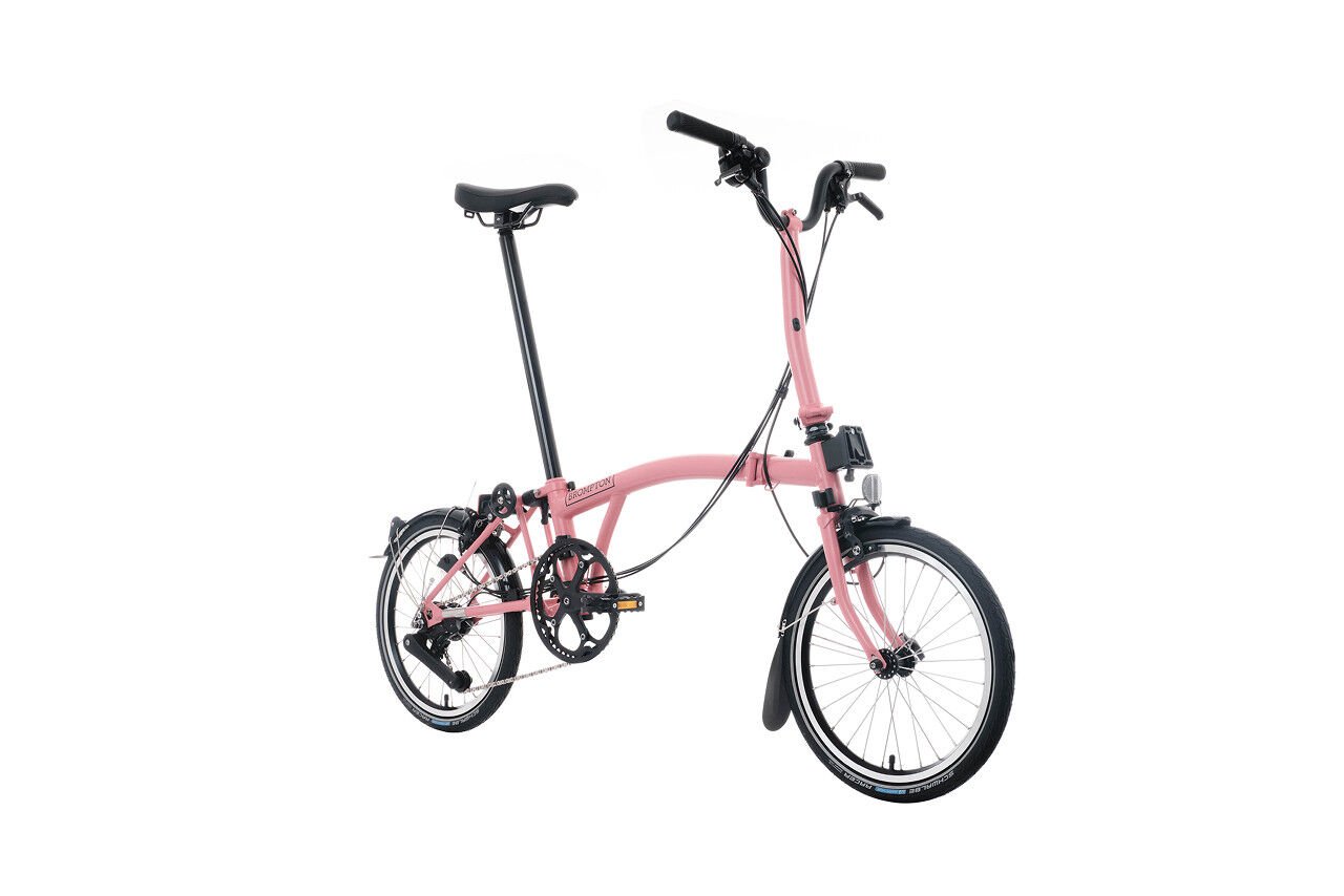 BROMPTON C LINE M12L KATLANIR BİSİKLET 12V FLAMINGO PINK