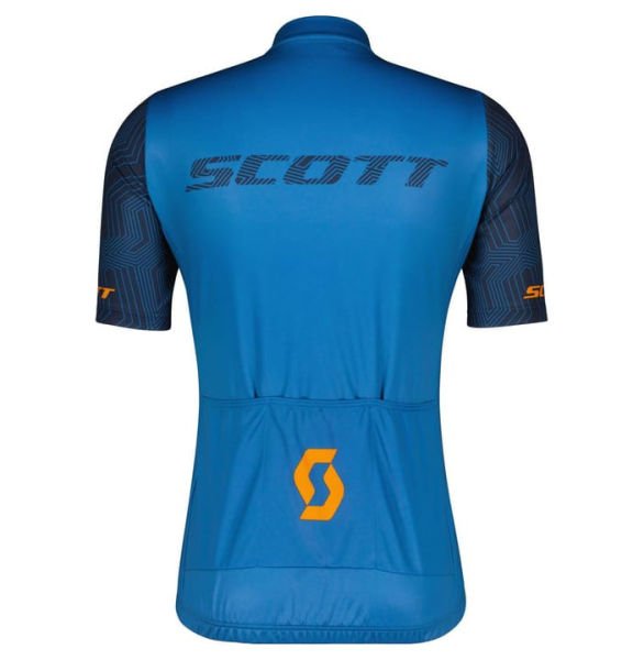 SCOTT RC TEAM 10 SS KISA KOL FORMA STORM BLUE/COPPER ORANGE/XL