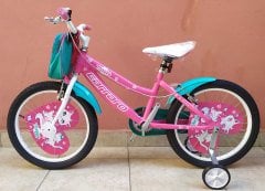 CARRARO MOGGY 20 ÇOCUK BİSİKLETİ PEMBE-BEYAZ-TURKUAZ