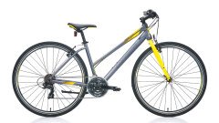 CARRARO SPORTIVE 322 ŞEHİR BİSİKLETİ 480H 21-V VB MAT ANTRASİT-SARI-KOYU SARI