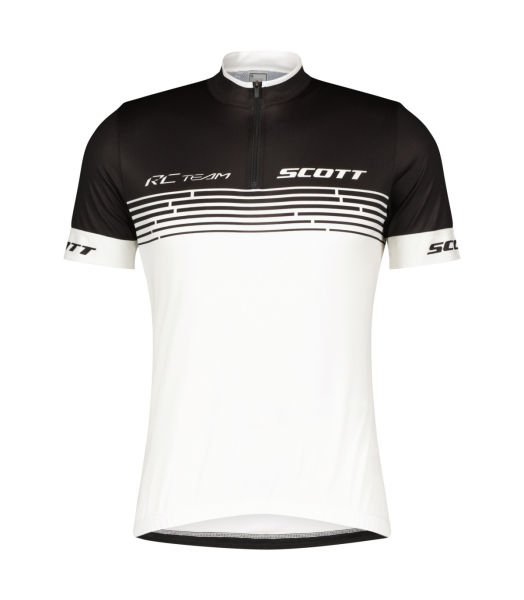 SCOTT RC TEAM 20 SS KISA KOL FORMA WHITE/BLACK/M
