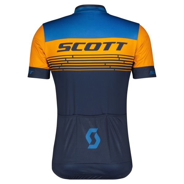 SCOTT RC TEAM 20 SS KISA KOL FORMA MIDNIGHT BLUE/COPPER ORANGE/XL