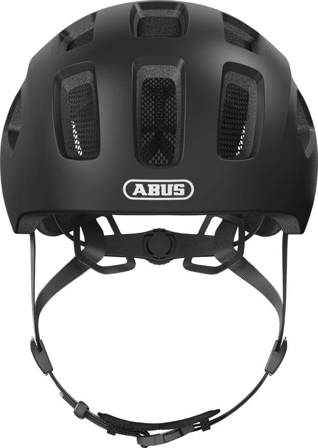 ABUS YOUN-I 2.0 ÇOCUK GENÇ BİSİKLET KASKI - VELVET BLACK S 48-54