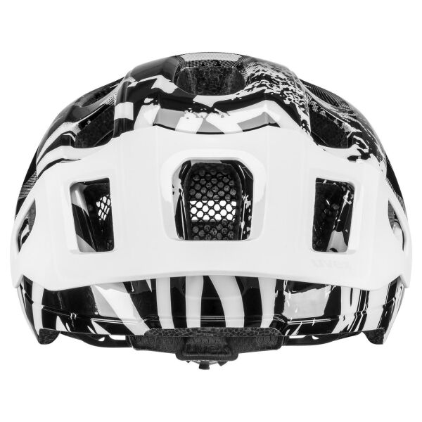UVEX REACT JR. ÇOCUK BİSİKLET KASKI - WHITE BLACK - 52-56