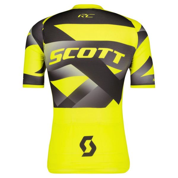 SCOTT RC PREMIUM CLIMBER SS KISA KOL FORMA SULPHUR YELLOW/BLACK/L