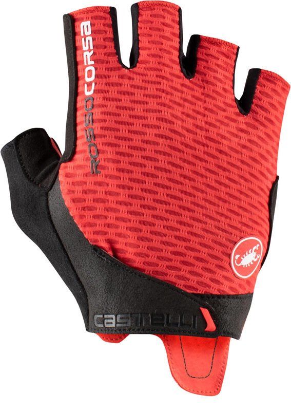 Castelli Rosso Corsa Pro V Fietshandschoenen - wit 001