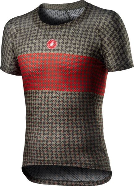 CASTELLI PRO MESH İÇLİK Gri/Kırmızı - M