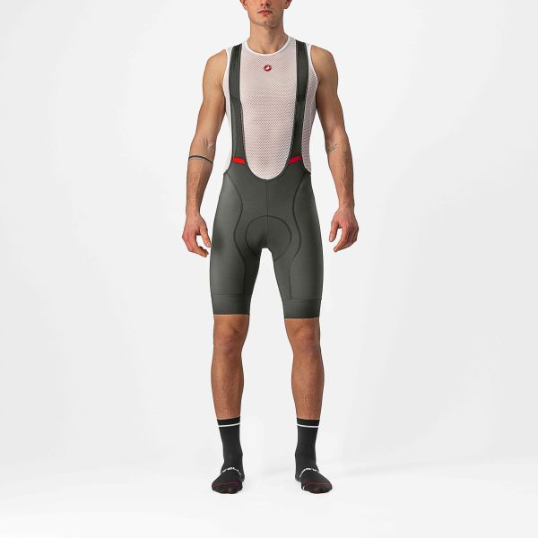 CASTELLI COMPETIZIONE BIB TAYT Yeşil Koyu - XL