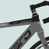 CARRARO RACE 062 AERO YOL BİSİKLETİ 500H 22-V MAT KOYU GRİ-TEKNO GRİ-SİYAH R2