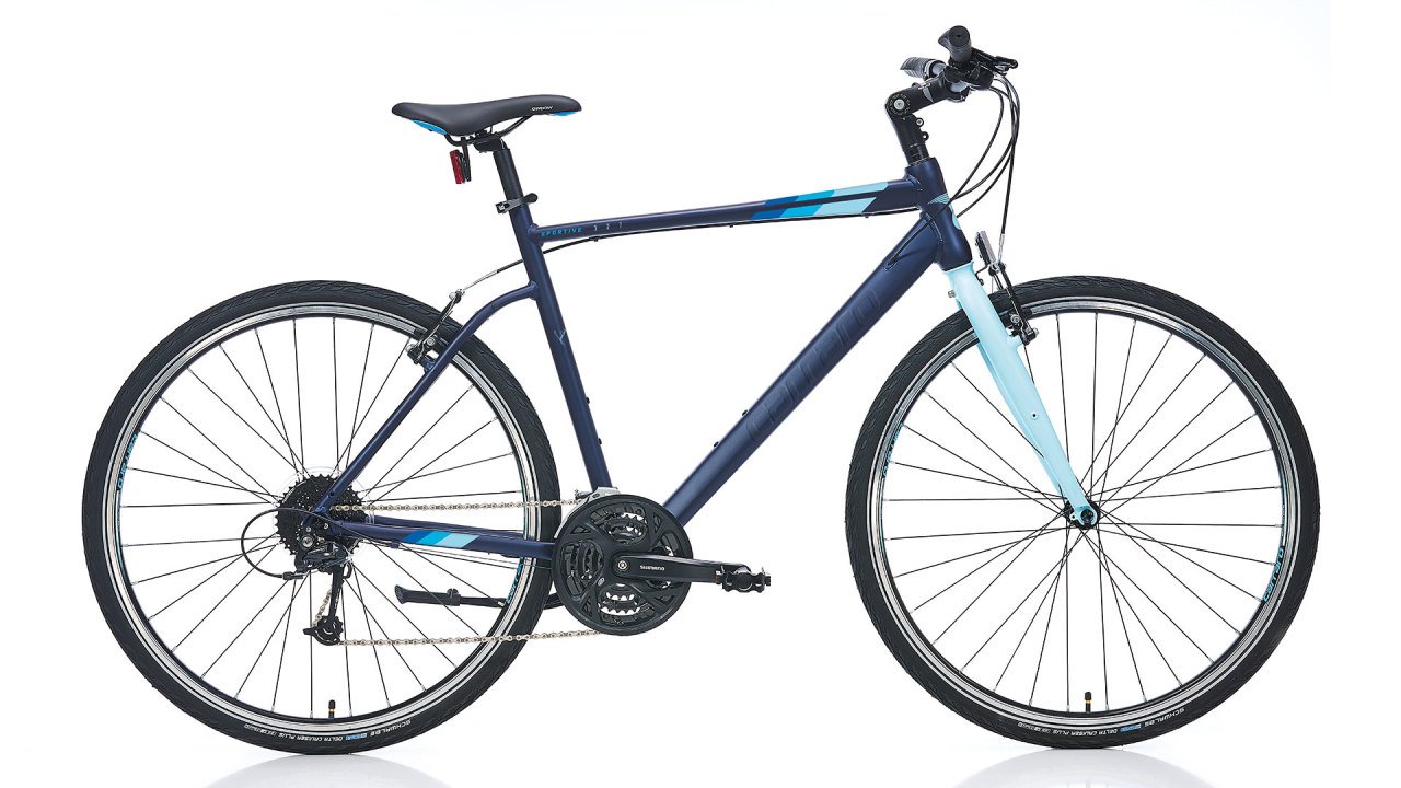 CARRARO SPORTIVE 327 ŞEHİR BİSİKLETİ 27-V VB 400H MAT LACİVERT-AÇIK-MAVİ