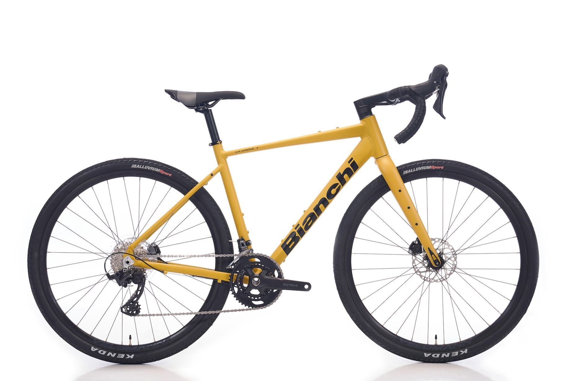 BIANCHI NIRONE 7 DISC GRX820 GRAVEL BİSİKLET HD 24V 50 HARDAL SARI