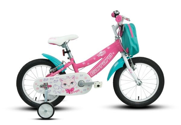 CARRARO MOGGY 12 210H ÇOCUK BİSİKLETİ PEMBE-BEYAZ-TURKUAZ