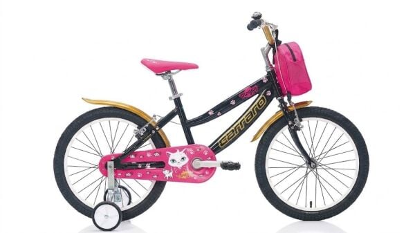 CARRARO MOGGY 20 ÇOCUK BİSİKLETİ 250H 1-V VB SİYAH-ALTIN-PEMBE