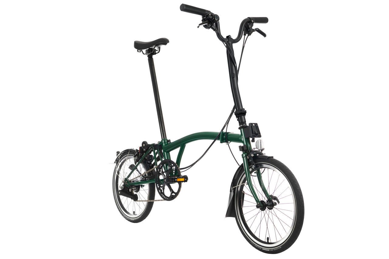 BROMPTON C LINE EXPLORE H6L KATLANIR BİSİKLET RACING GREEN