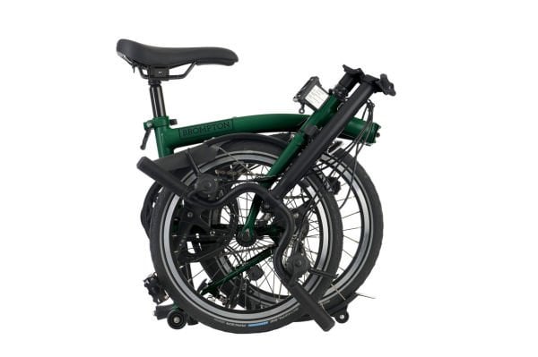 BROMPTON C LINE EXPLORE H6L KATLANIR BİSİKLET RACING GREEN