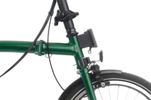 BROMPTON C LINE EXPLORE H6L KATLANIR BİSİKLET RACING GREEN