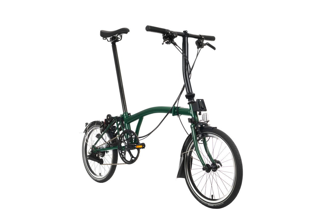 BROMPTON C LINE EXPLORE S6L KATLANIR BİSİKLET RACING GREEN