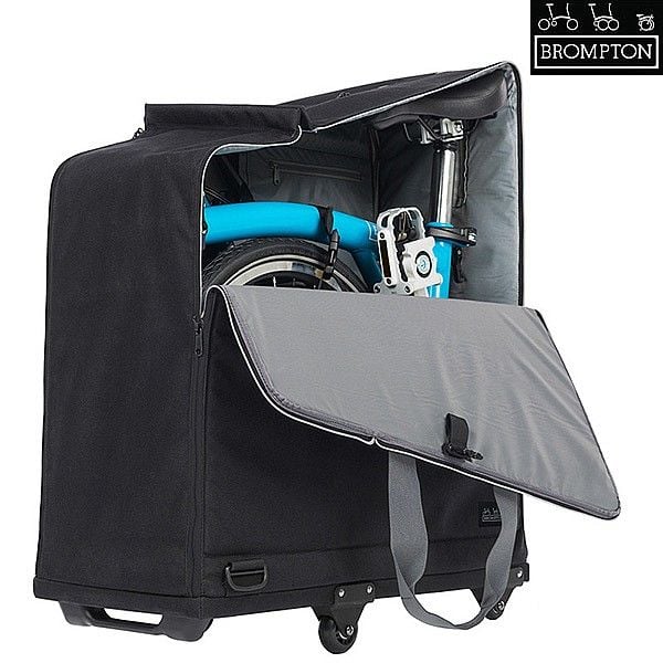 【新品未使用】Brompton Transit Transport Bag BROMPTON TRANSIT TRAVEL BAG V2 BLACK Q103136 SEYAHAT ÇANTASI