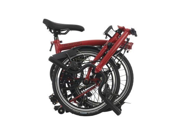 BROMPTON C LINE EXPLORE M6L KATLANIR BİSİKLET HOUSE RED (KIRMIZI-SİYAH)