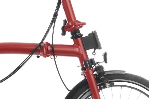 BROMPTON C LINE EXPLORE M6L KATLANIR BİSİKLET HOUSE RED (KIRMIZI-SİYAH)