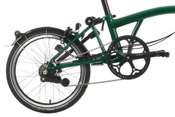 BROMPTON C LINE EXPLORE M6L KATLANIR BİSİKLET RACING GREEN