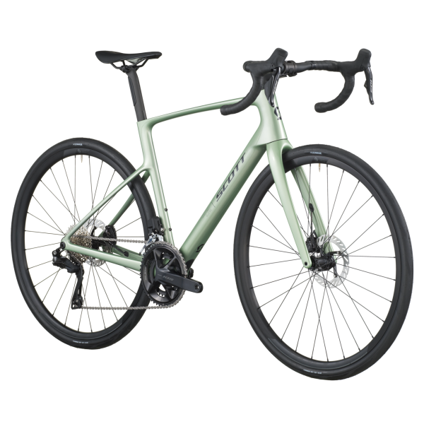 SCOTT ADDICT 40 KARBON YOL BİSİKLETİ 105 DI2 24V RESEDA GREEN L-56