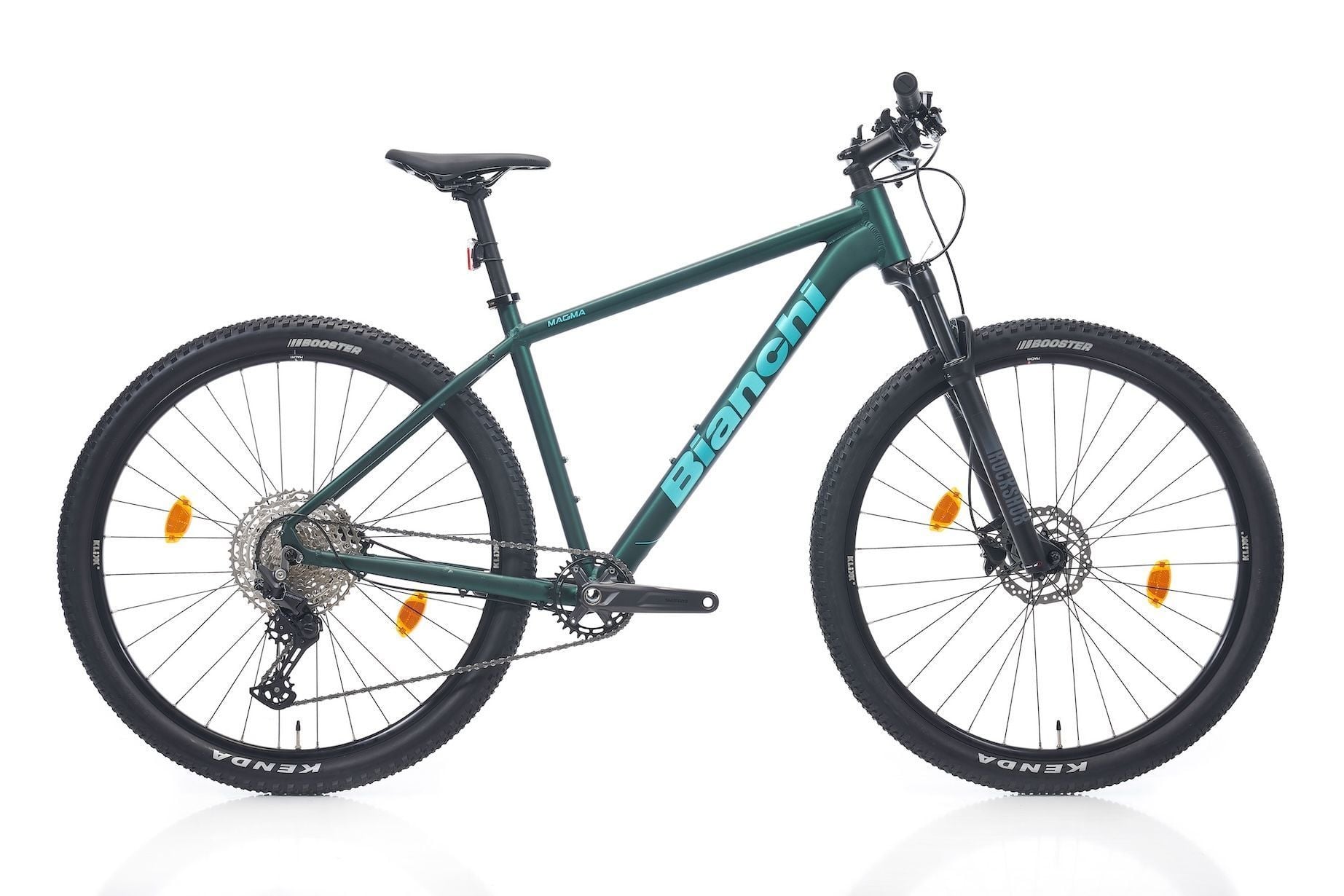 BIANCHI MAGMA COMP 9.S 29 DAĞ BİSİKLETİ DEORE 12V HD 530H GREEN MATT/CELESTE GLOSS