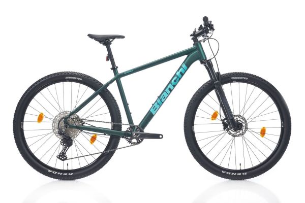 BIANCHI MAGMA COMP 9.S 29 DAĞ BİSİKLETİ DEORE 12V HD 530H GREEN MATT/CELESTE GLOSS
