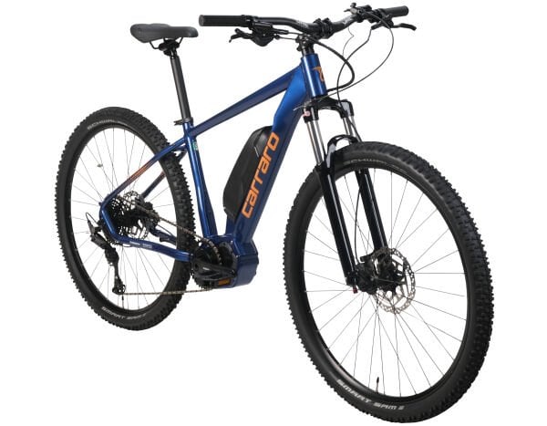 CARRARO VECTOR 9.3 29 ELEKTRİKLİ DAĞ BİSİKLETİ 440H 11-V HD KOYU MAVİ-TURUNCU-GRİ