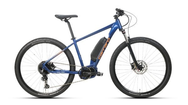 CARRARO VECTOR 9.3 29 ELEKTRİKLİ DAĞ BİSİKLETİ 440H 11-V HD KOYU MAVİ-TURUNCU-GRİ