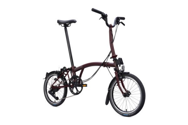 BROMPTON H12L C LINE KATLANIR BİSİKLET 12V RED PLUM