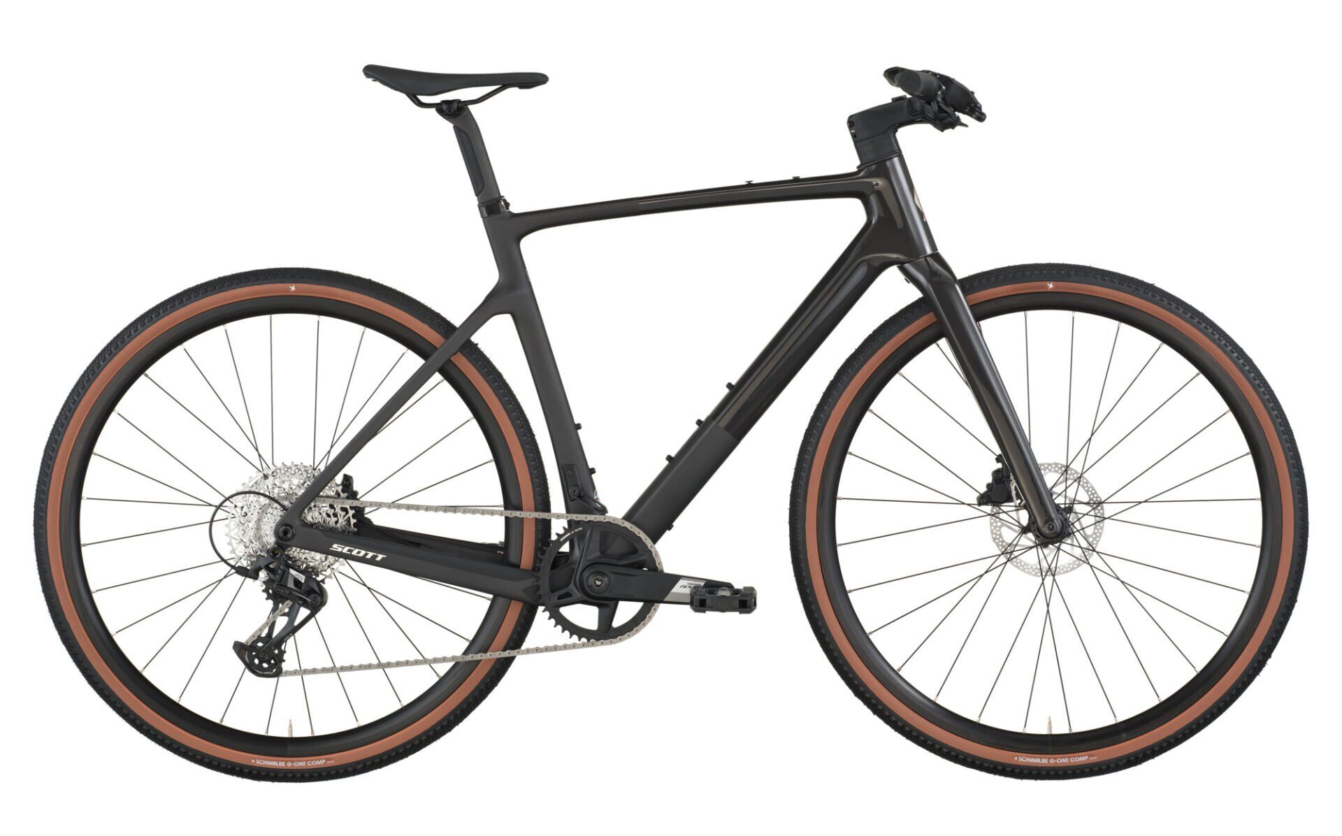 SCOTT METRIX 10 ŞEHİR BİSİKLETİ SRAM APEX 12V HD CARBON SİYAH S-52