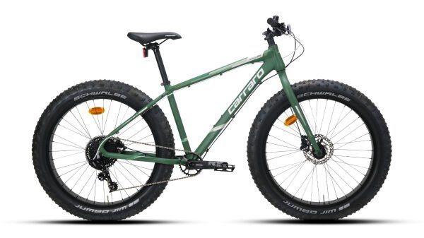 CARRARO BUFFALO APEX 261 FAT BIKE 430H 11-V MD MAT KOYU YEŞİL