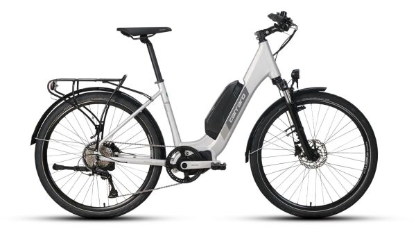 CARRARO PADOVA ELEKTRİKLİ ŞEHİR BİSİKLETİ 400H 8-V HD MAT GRİ-KOYU GRİ
