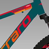 CARRARO FORCE 750 27.5 JANT DAĞ BİSİKLETİ 432H 24-V HD MAT PETROL YEŞİLİ-KIRMIZI-TURUNCU