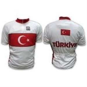 SANTINI BİSİKLET TÜRKİYE FORMASI XL KIRMIZI-BEYAZ