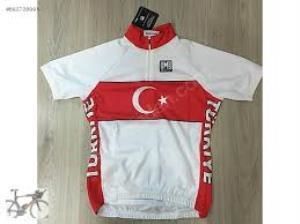 SANTINI BİSİKLET TÜRKİYE FORMASI XL KIRMIZI-BEYAZ