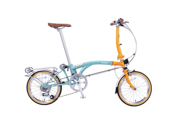 DAHON LUNDEN 16 JANT KATLANIR BİSİKLET VB 7V TURUNCU-MAVİ