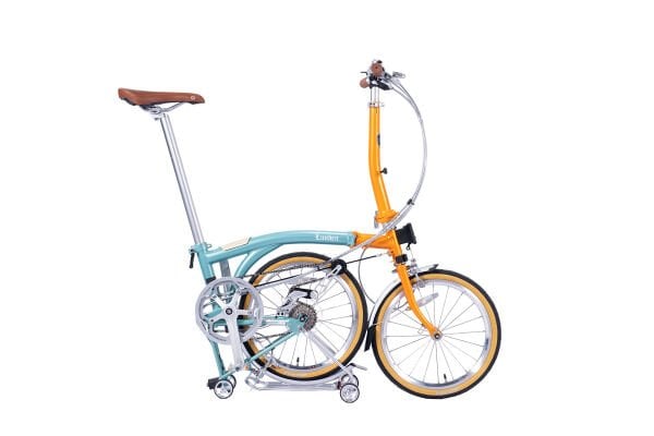 DAHON LUNDEN 16 JANT KATLANIR BİSİKLET VB 7V TURUNCU-MAVİ
