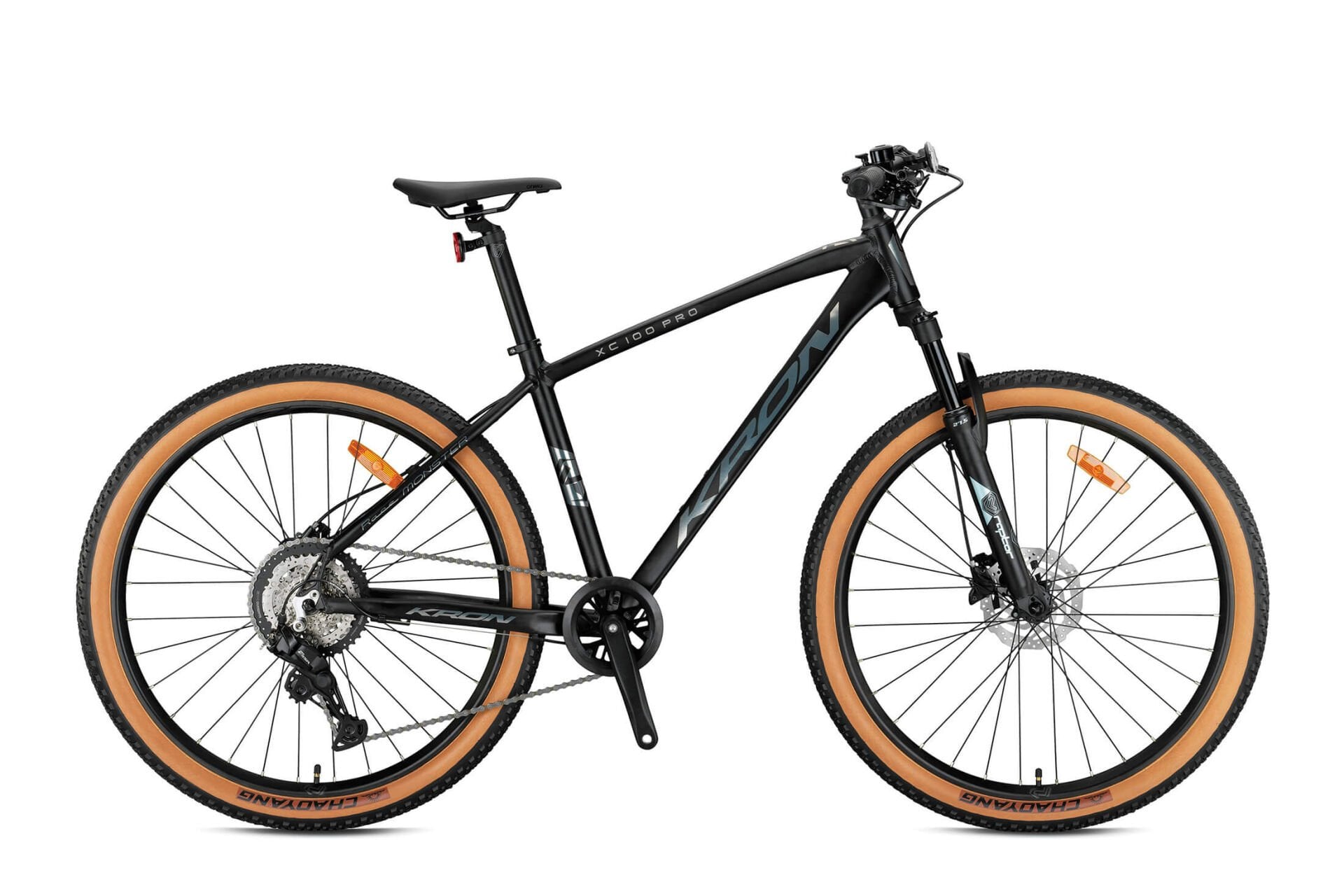 KRON XC 100 PRO 29 DAĞ BİSİKLETİ ESSA 8V HD 17 MAT SİYAH-FÜME