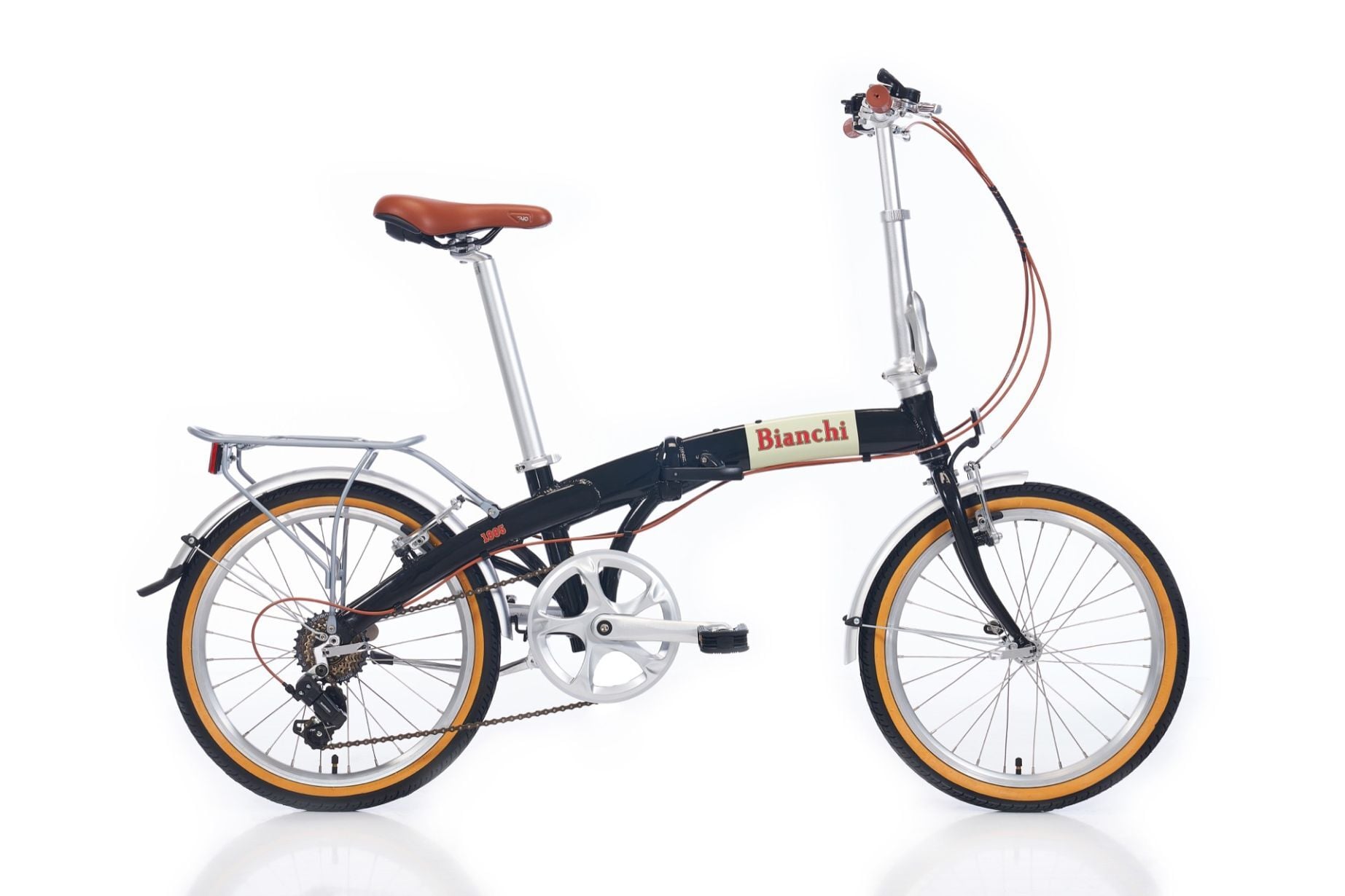 BIANCHI NEW FOLDING VINTAGE KATLANIR BİSİKLET 290H 7-V VB BLACK
