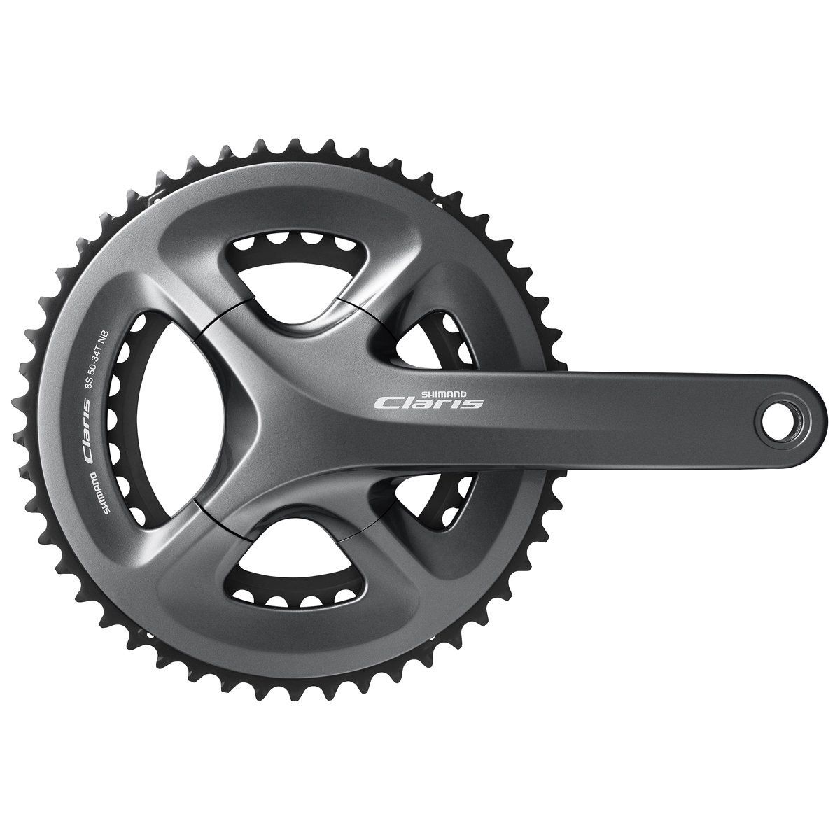Shimano CLARIS コンポーネントセット SHIMANO CRANKSET 8-SPEED FC-R2000 50/34T 170MM