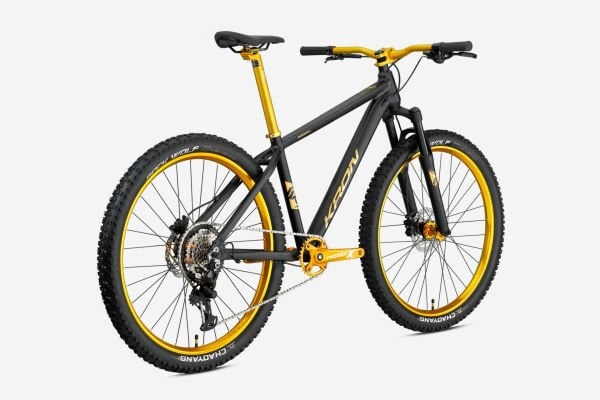 KRON REBEL 27.5 DAĞ BİSİKLETİ 16.5 8V HD MAT SİYAH-SARI