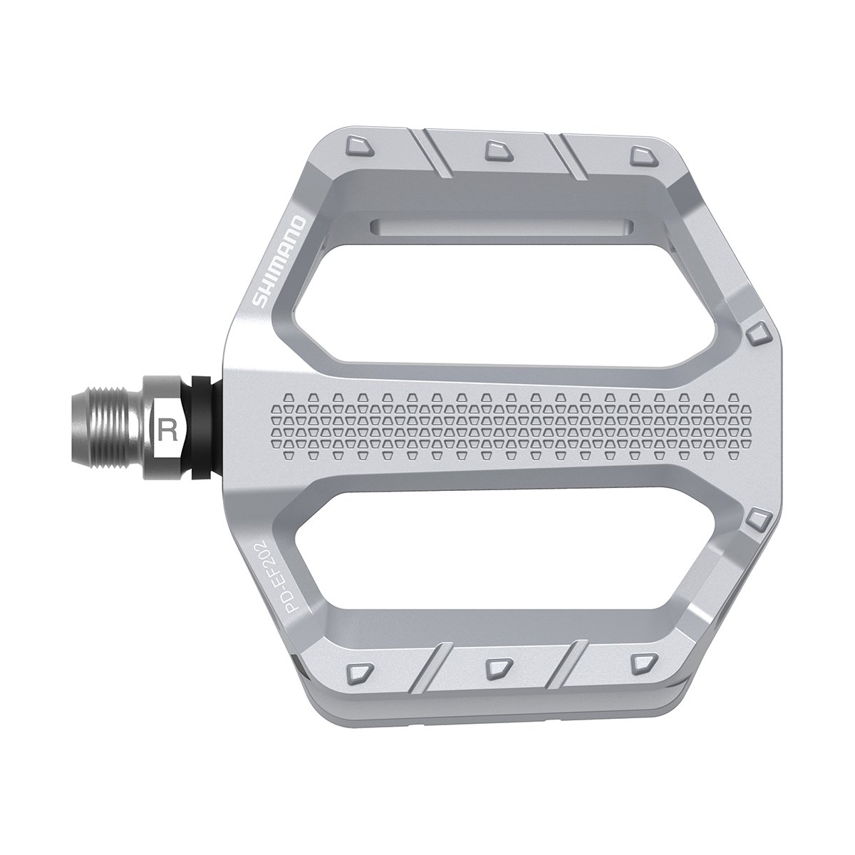SHIMANO PEDAL DÜZ ALÜMİNYUM PD-EF202 GÜMÜŞ
